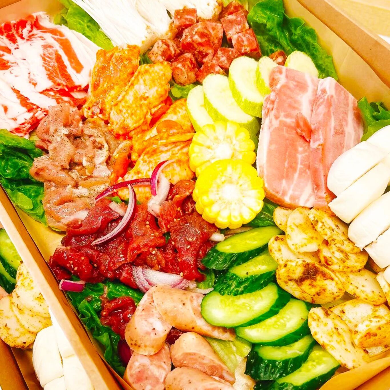 天竺山烤肉实拍